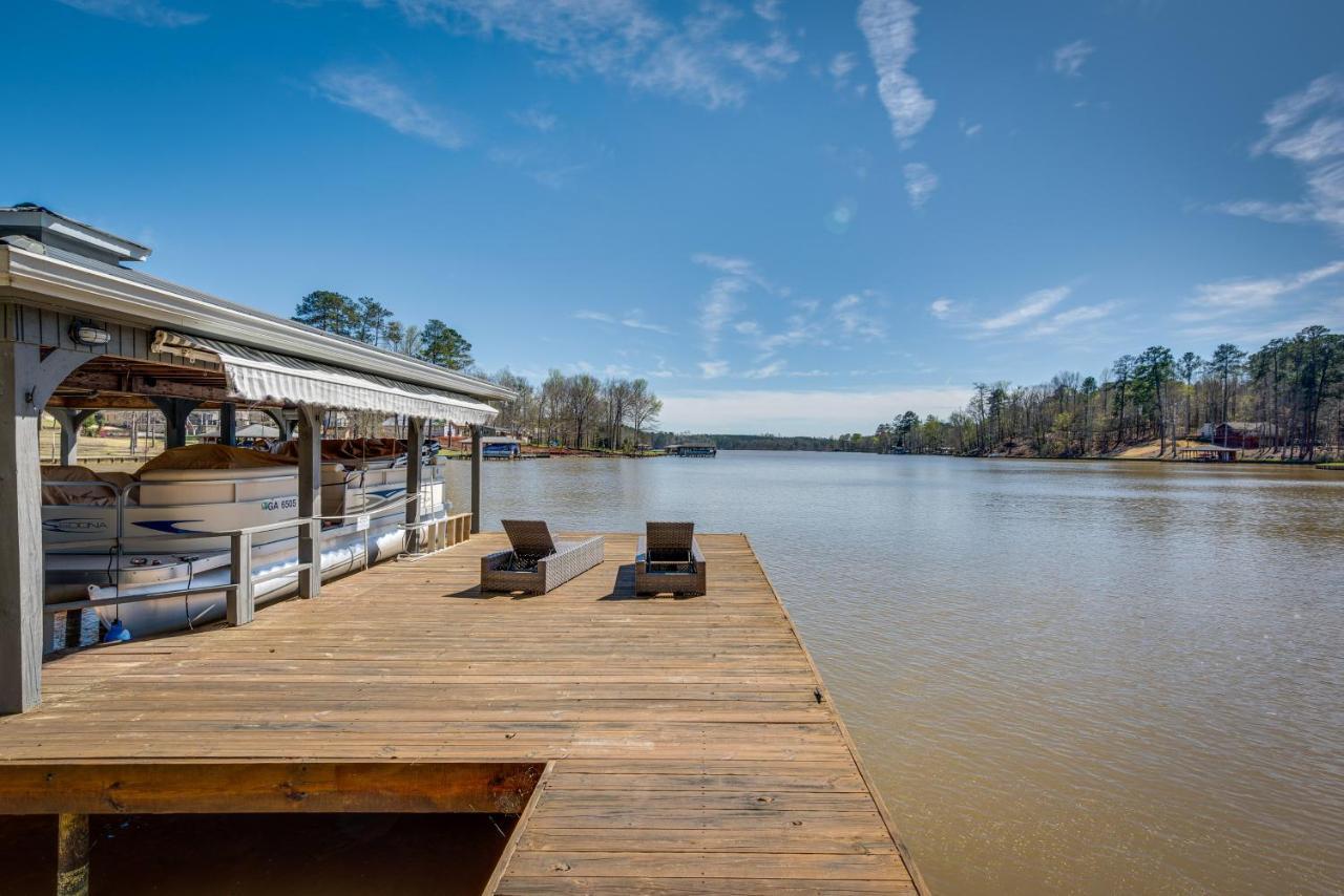 Willa Quiet Lakefront Eatonton House With Boat Dock! Zewnętrze zdjęcie