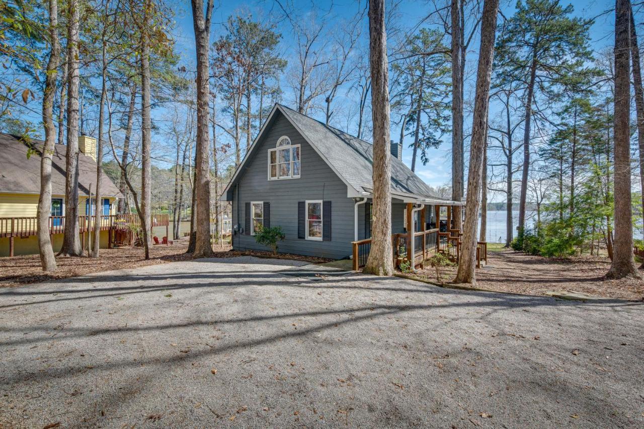 Willa Quiet Lakefront Eatonton House With Boat Dock! Zewnętrze zdjęcie